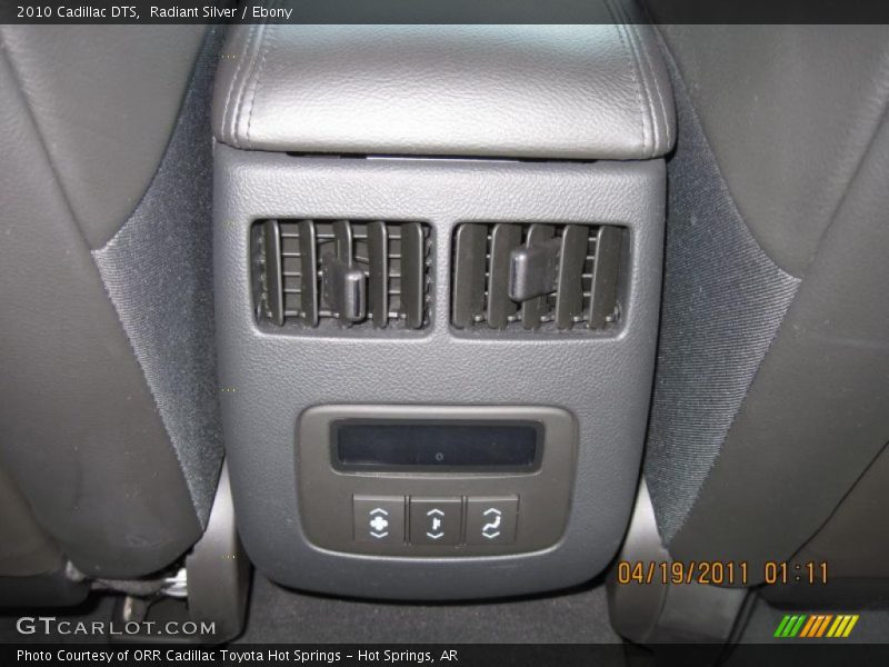 Radiant Silver / Ebony 2010 Cadillac DTS