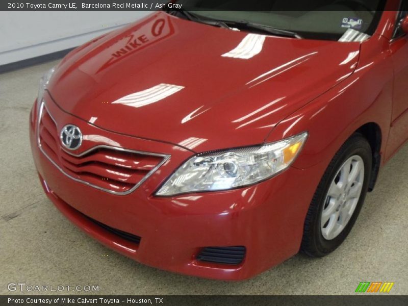 Barcelona Red Metallic / Ash Gray 2010 Toyota Camry LE