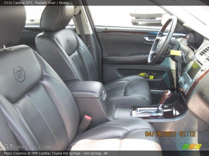 Radiant Silver / Ebony 2010 Cadillac DTS