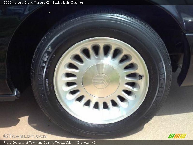 Black / Light Graphite 2000 Mercury Grand Marquis GS
