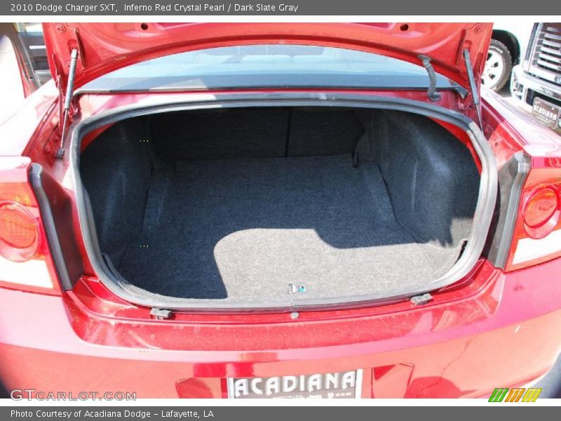 Inferno Red Crystal Pearl / Dark Slate Gray 2010 Dodge Charger SXT