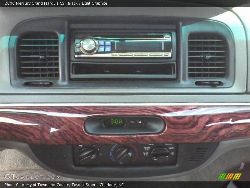 Black / Light Graphite 2000 Mercury Grand Marquis GS