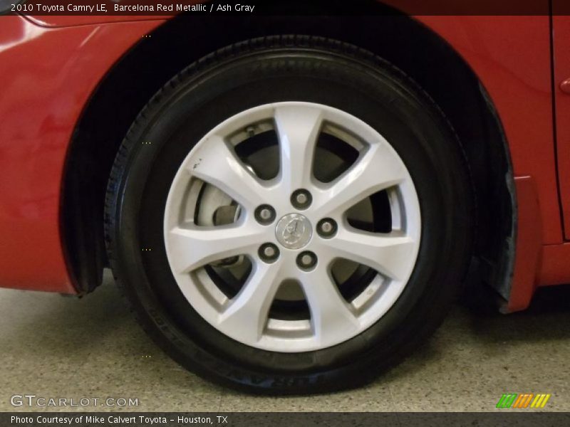 Barcelona Red Metallic / Ash Gray 2010 Toyota Camry LE