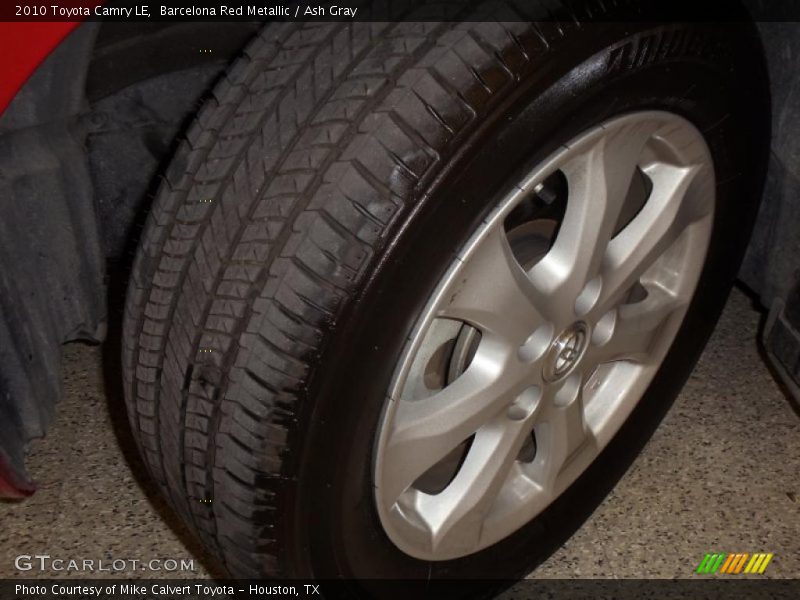 Barcelona Red Metallic / Ash Gray 2010 Toyota Camry LE