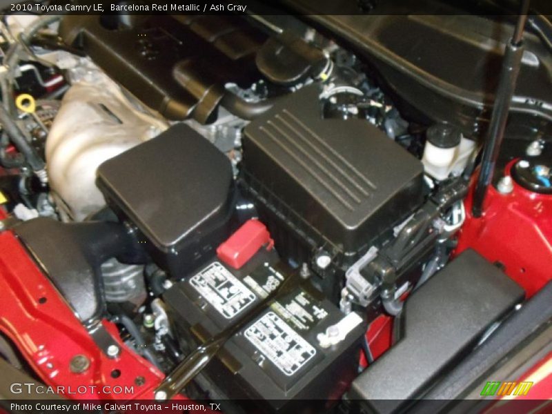 Barcelona Red Metallic / Ash Gray 2010 Toyota Camry LE