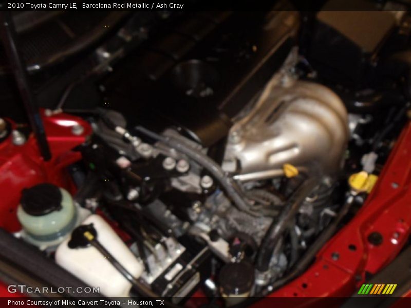 Barcelona Red Metallic / Ash Gray 2010 Toyota Camry LE