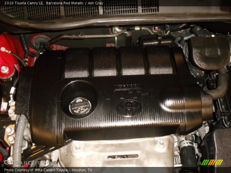 Barcelona Red Metallic / Ash Gray 2010 Toyota Camry LE