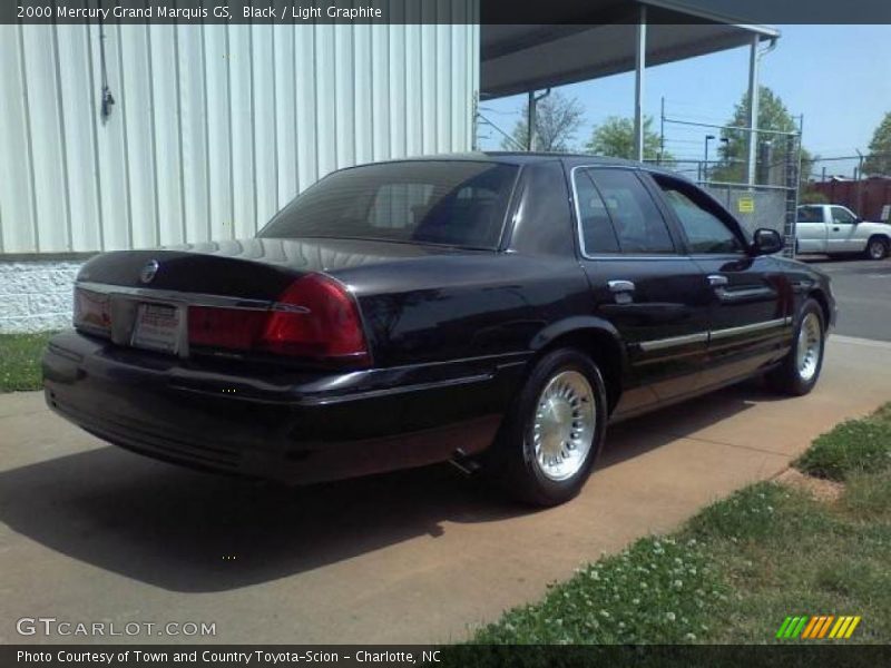 Black / Light Graphite 2000 Mercury Grand Marquis GS