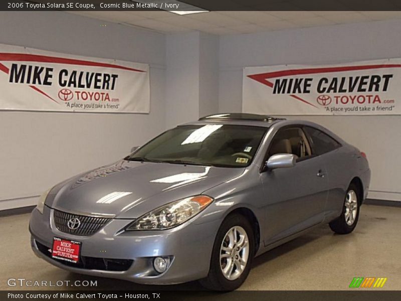 Cosmic Blue Metallic / Ivory 2006 Toyota Solara SE Coupe
