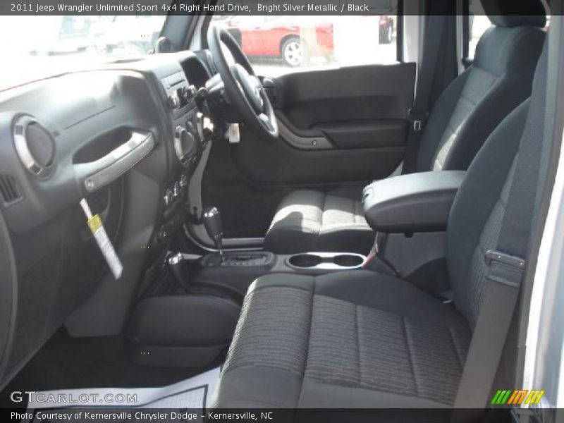  2011 Wrangler Unlimited Sport 4x4 Right Hand Drive Black Interior