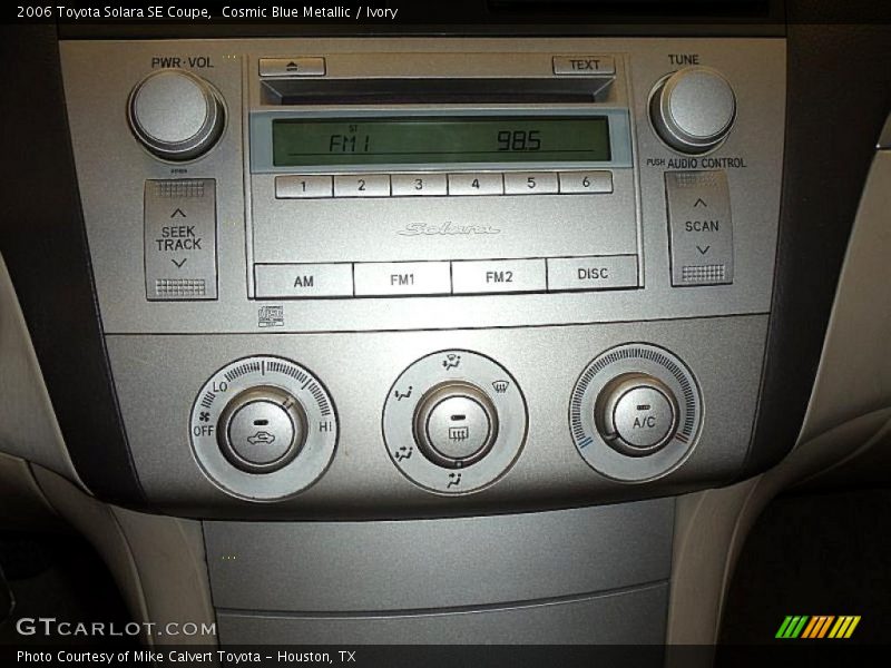 Cosmic Blue Metallic / Ivory 2006 Toyota Solara SE Coupe