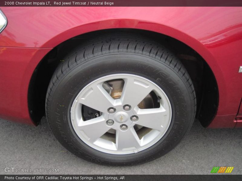 Red Jewel Tintcoat / Neutral Beige 2008 Chevrolet Impala LT