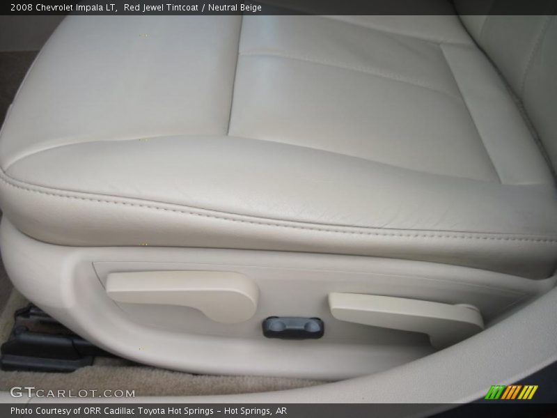Red Jewel Tintcoat / Neutral Beige 2008 Chevrolet Impala LT