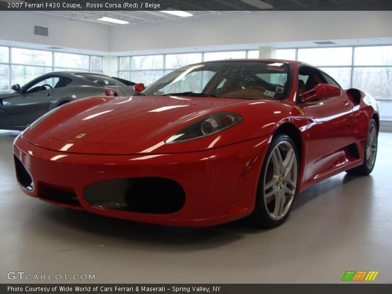 Rosso Corsa (Red) / Beige 2007 Ferrari F430 Coupe