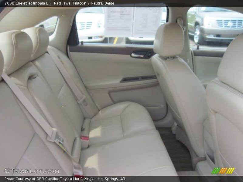 Red Jewel Tintcoat / Neutral Beige 2008 Chevrolet Impala LT