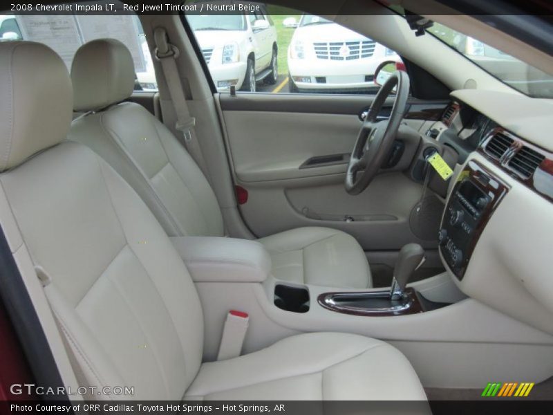 Red Jewel Tintcoat / Neutral Beige 2008 Chevrolet Impala LT