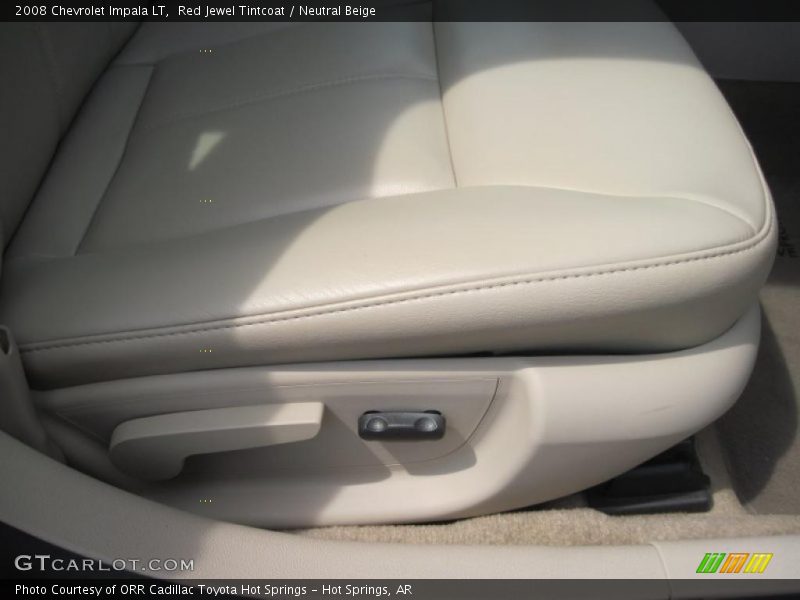 Red Jewel Tintcoat / Neutral Beige 2008 Chevrolet Impala LT