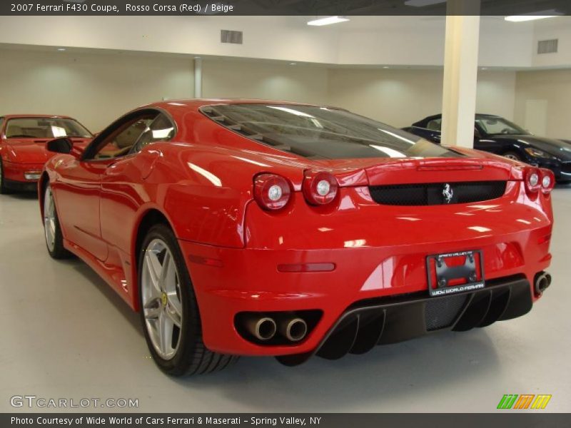 Rosso Corsa (Red) / Beige 2007 Ferrari F430 Coupe