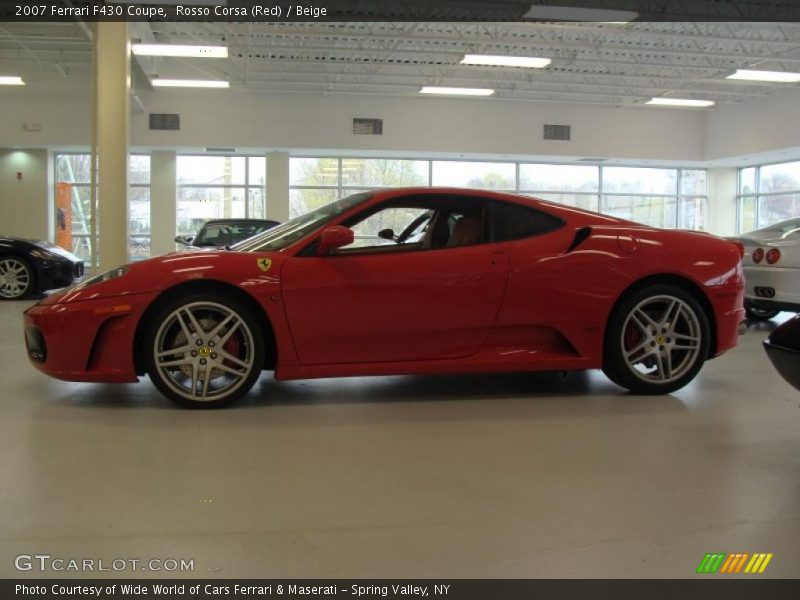 Rosso Corsa (Red) / Beige 2007 Ferrari F430 Coupe
