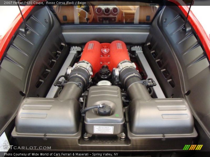  2007 F430 Coupe Engine - 4.3 Liter DOHC 32-Valve VVT V8