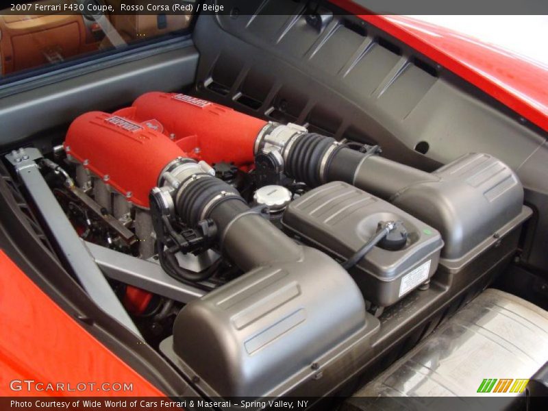  2007 F430 Coupe Engine - 4.3 Liter DOHC 32-Valve VVT V8