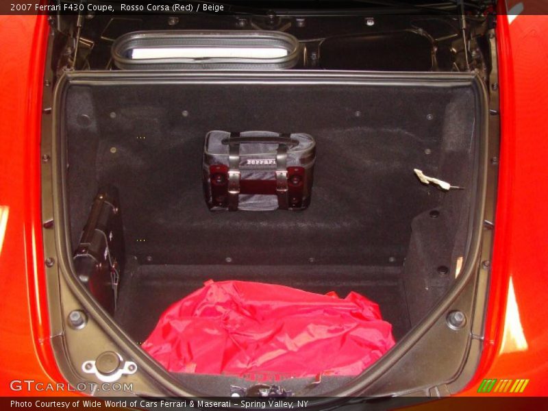  2007 F430 Coupe Trunk