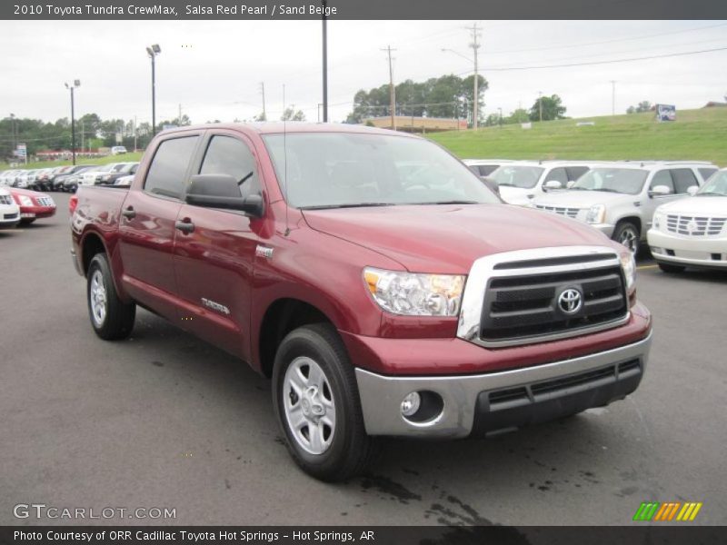 Front 3/4 View of 2010 Tundra CrewMax