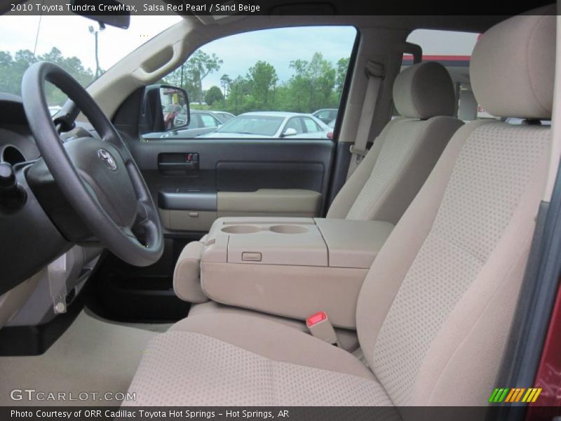  2010 Tundra CrewMax Sand Beige Interior