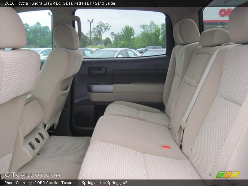  2010 Tundra CrewMax Sand Beige Interior