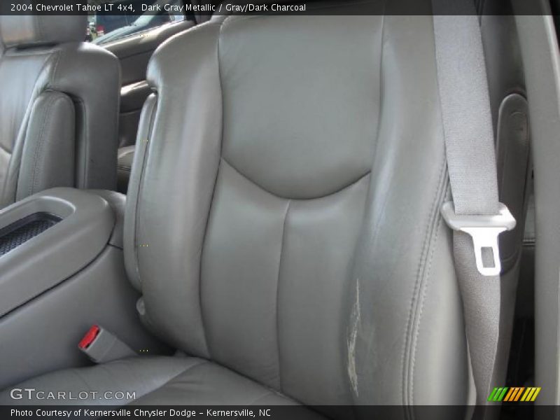 Dark Gray Metallic / Gray/Dark Charcoal 2004 Chevrolet Tahoe LT 4x4