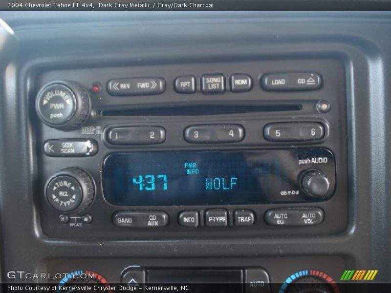 Dark Gray Metallic / Gray/Dark Charcoal 2004 Chevrolet Tahoe LT 4x4