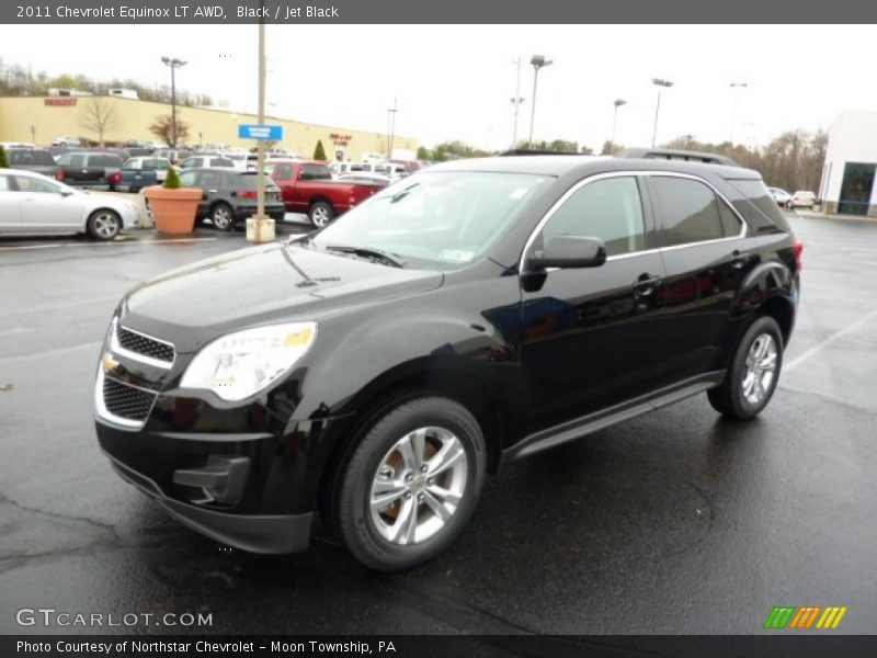Black / Jet Black 2011 Chevrolet Equinox LT AWD