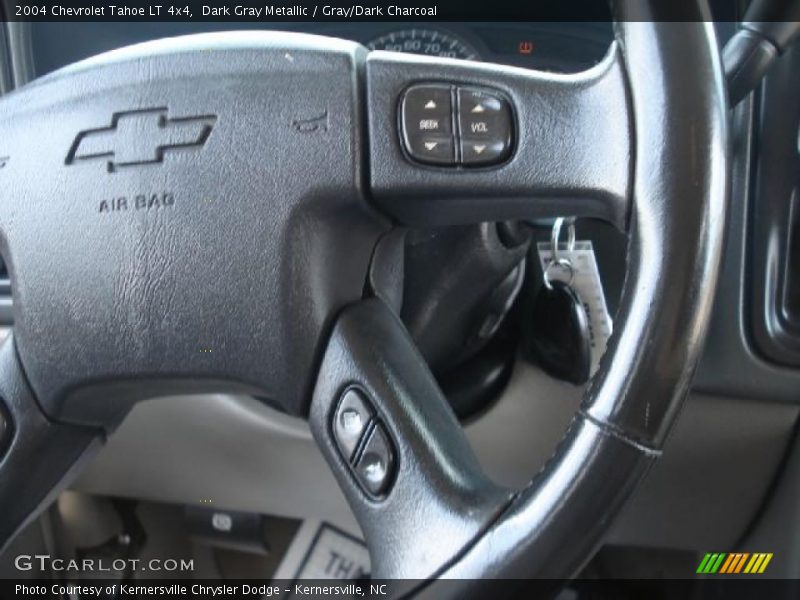 Dark Gray Metallic / Gray/Dark Charcoal 2004 Chevrolet Tahoe LT 4x4