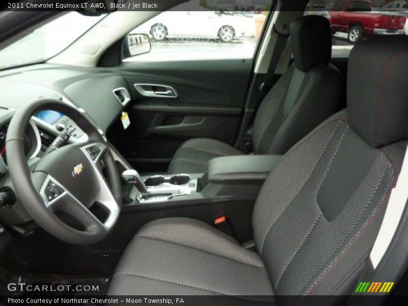 Black / Jet Black 2011 Chevrolet Equinox LT AWD