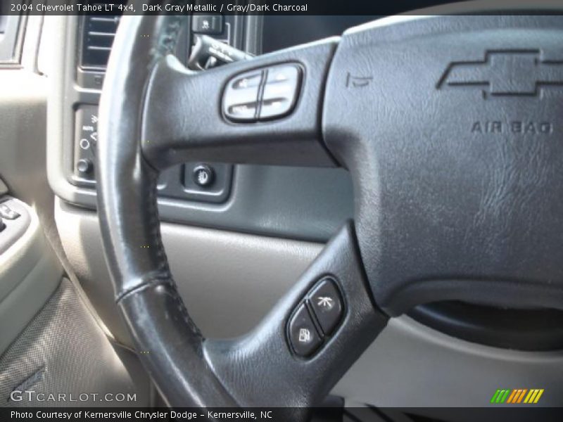 Dark Gray Metallic / Gray/Dark Charcoal 2004 Chevrolet Tahoe LT 4x4