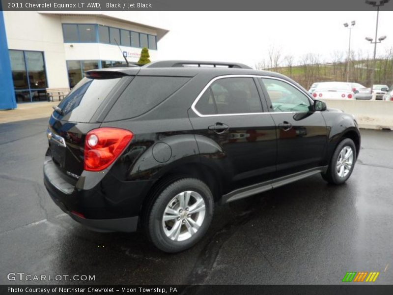 Black / Jet Black 2011 Chevrolet Equinox LT AWD