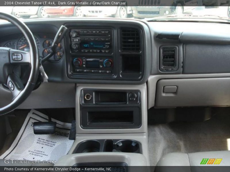 Dark Gray Metallic / Gray/Dark Charcoal 2004 Chevrolet Tahoe LT 4x4