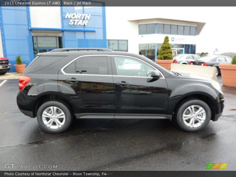 Black / Jet Black 2011 Chevrolet Equinox LT AWD