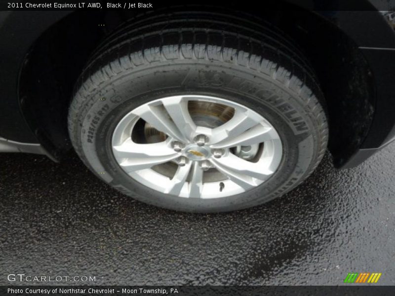 Black / Jet Black 2011 Chevrolet Equinox LT AWD