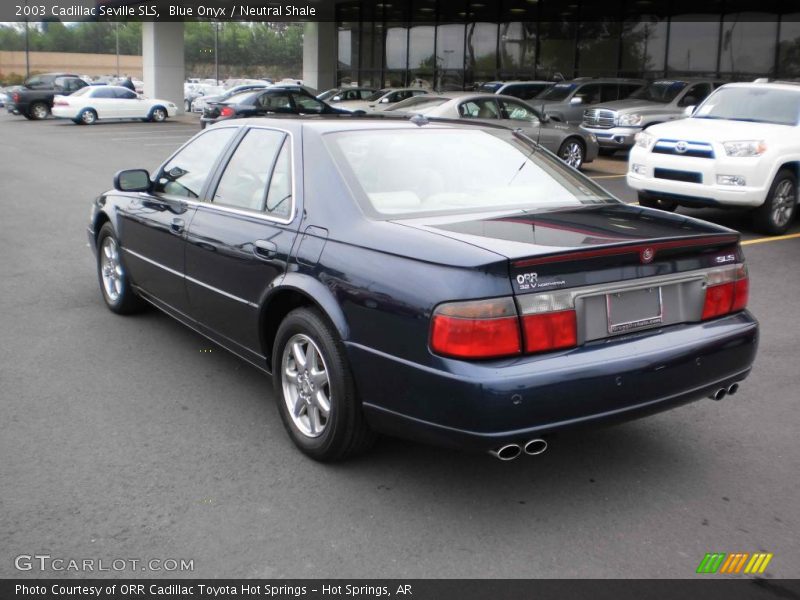 Blue Onyx / Neutral Shale 2003 Cadillac Seville SLS