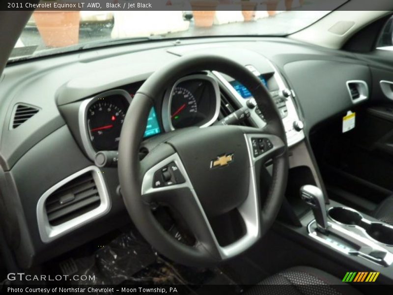 Black / Jet Black 2011 Chevrolet Equinox LT AWD