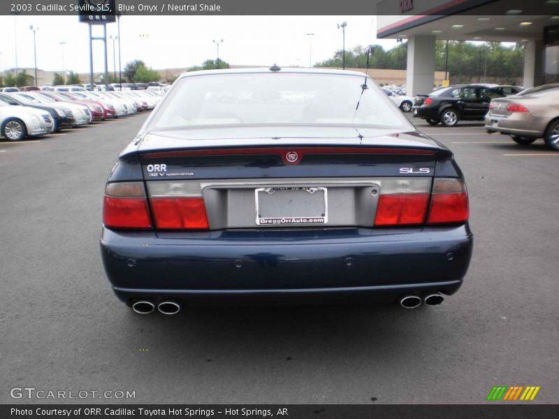 Blue Onyx / Neutral Shale 2003 Cadillac Seville SLS