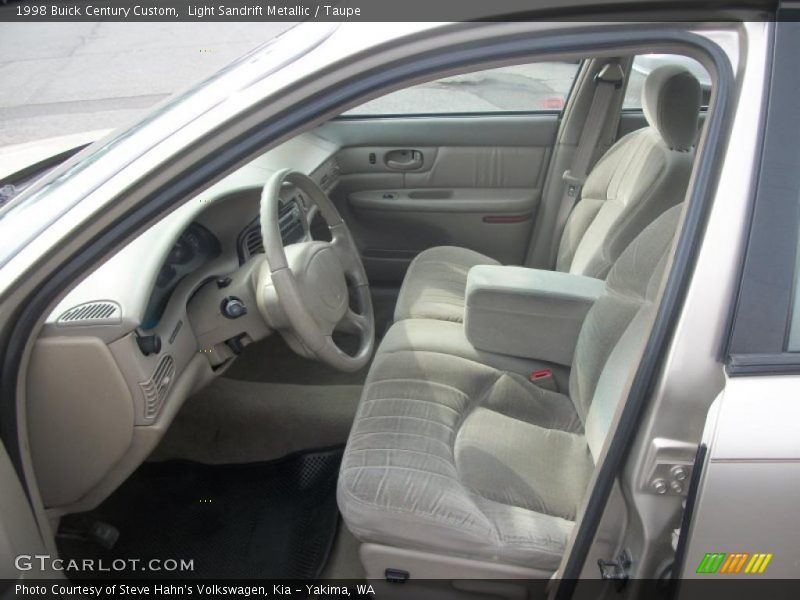 Light Sandrift Metallic / Taupe 1998 Buick Century Custom