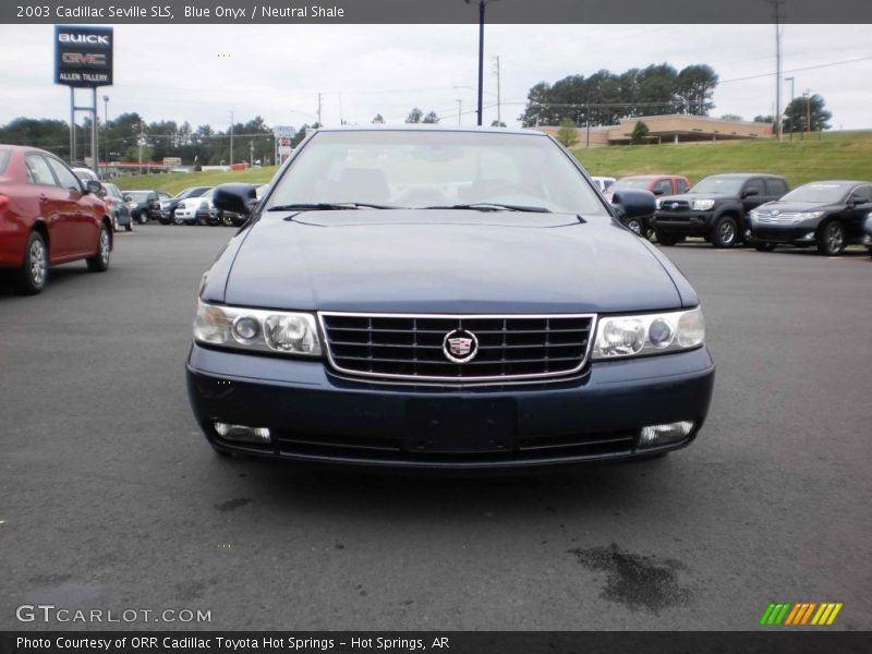 Blue Onyx / Neutral Shale 2003 Cadillac Seville SLS