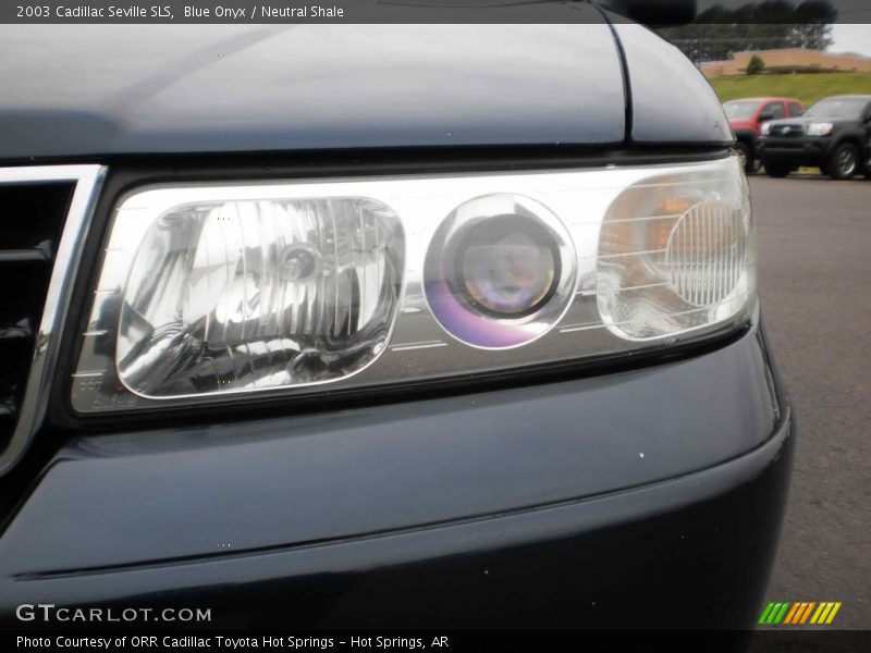 Blue Onyx / Neutral Shale 2003 Cadillac Seville SLS