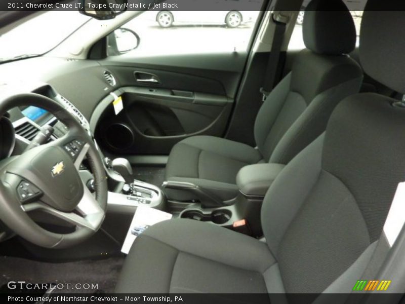 Taupe Gray Metallic / Jet Black 2011 Chevrolet Cruze LT