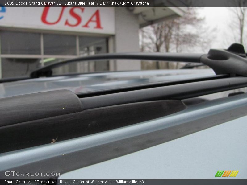 Butane Blue Pearl / Dark Khaki/Light Graystone 2005 Dodge Grand Caravan SE