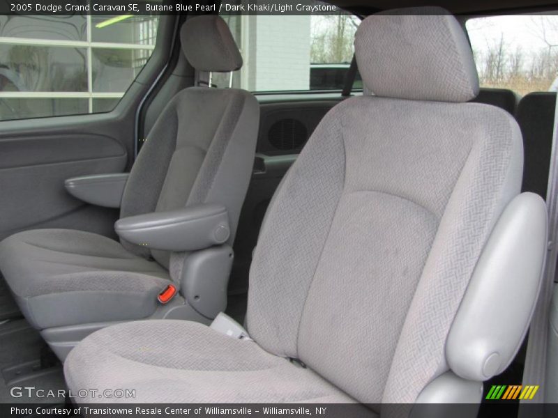 Butane Blue Pearl / Dark Khaki/Light Graystone 2005 Dodge Grand Caravan SE