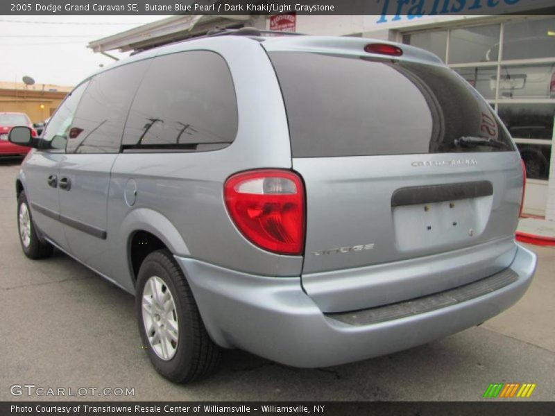 Butane Blue Pearl / Dark Khaki/Light Graystone 2005 Dodge Grand Caravan SE