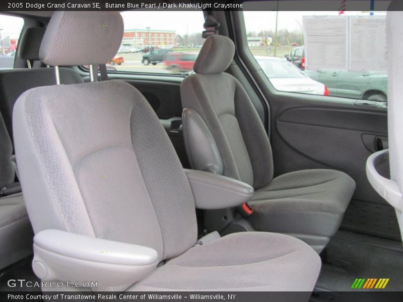 Butane Blue Pearl / Dark Khaki/Light Graystone 2005 Dodge Grand Caravan SE